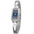 天王表(TIANWANG)精致女表 石英表女士钢带方形小手表时尚潮流LS3853(蓝色)第5张高清大图