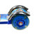 铠甲勇士滑板车踏板儿童闪光轮可折叠调节尺寸 KJ-281(蓝色)第5张高清大图