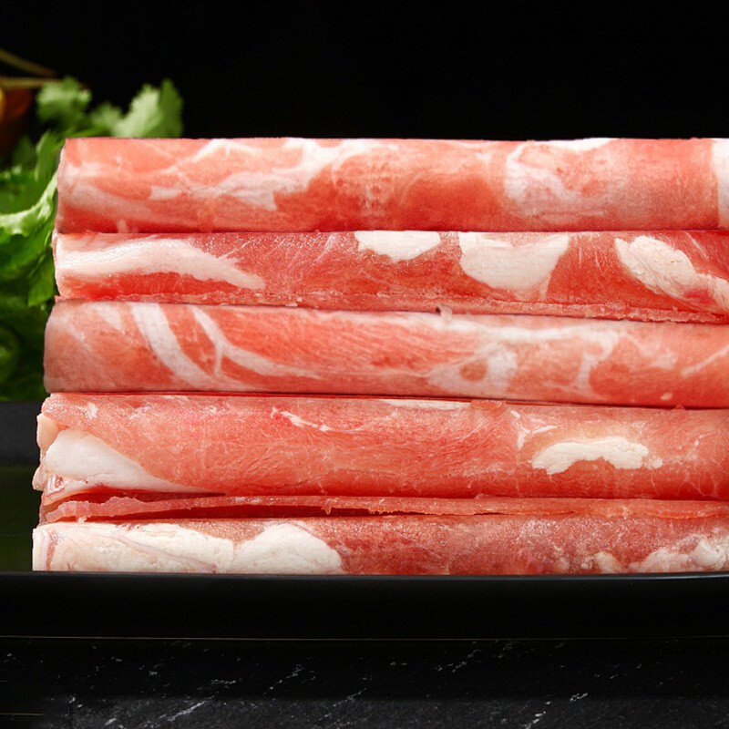穆香源内蒙古原切羔羊肉卷 300g/盒 国产清真草原草饲散养羊肉片火锅
