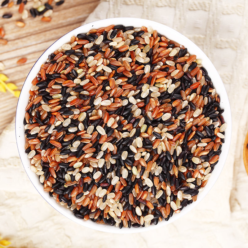 金龙鱼金龙鱼精选三色糙米1kg营养健康