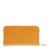 PRADA(普拉达) 橘黄色皮质长款拉链钱夹第3张高清大图