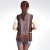 Makeweige玛可威女装新款欧美风无袖薄款后背蕾丝镂空披肩马甲外套DJ011 均码第5张高清大图