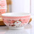 萌可【国美好货】日式猫咪4.5英寸陶瓷碗2只套装4.5英寸2只 日式陶瓷釉下彩工艺第2张高清大图