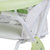 shinema/神马 婴儿餐椅 宝宝吃饭餐桌 轻便易折叠 双餐盘可拆卸易清洗儿童餐椅CH3(森林绿)第4张高清大图