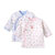小米米minimoto新生儿绗缝夹棉长袖和短袍和尚服宝宝内衣(粉红 59cm（3-6个月）)第2张高清大图