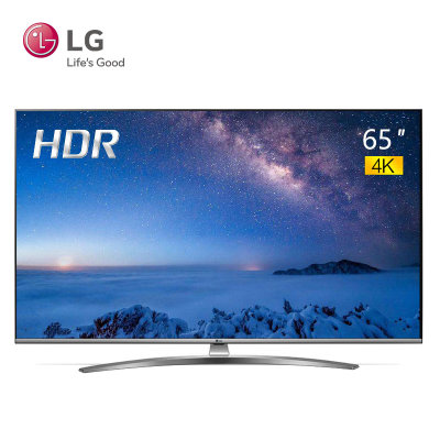 LG彩电 65UM7600PCA 65英寸4K超高清;智能电视 IPS纯色硬屏主动式HDR语音智能网络电视机19年新品