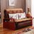 伊维雅现代中式实木沙发床1.5米多功能可折叠小户型1.2米双人布艺拆洗沙发床(5号色 1.2米*1.9米)第5张高清大图