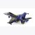 彩珀 F18大黄蜂 回力合金飞机模型玩具第3张高清大图