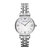 阿玛尼(Emporio Armani)手表 钢质表带时尚休闲 石英防水女士腕表 AR1682(白色 钢带)第5张高清大图