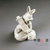 中国龙瓷 兔子摆件家居装饰德化白瓷 *工艺品艺术瓷器创意商务礼品摆件恭喜发财(兔子)ZGB0068第4张高清大图
