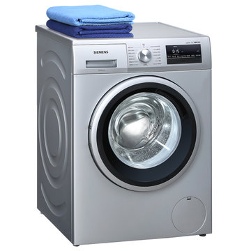 西门子(siemens) XQG80-WM12P2688W 8公斤 变频滚筒洗衣机(银色) BLDC无刷电机 个性化洗涤程序