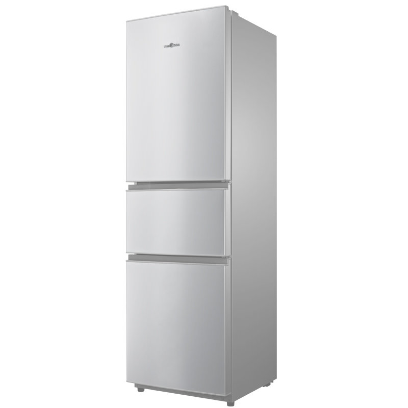 美的(midea)bcd-215tqm(e) 215升冰箱 三门冰箱(闪白银)