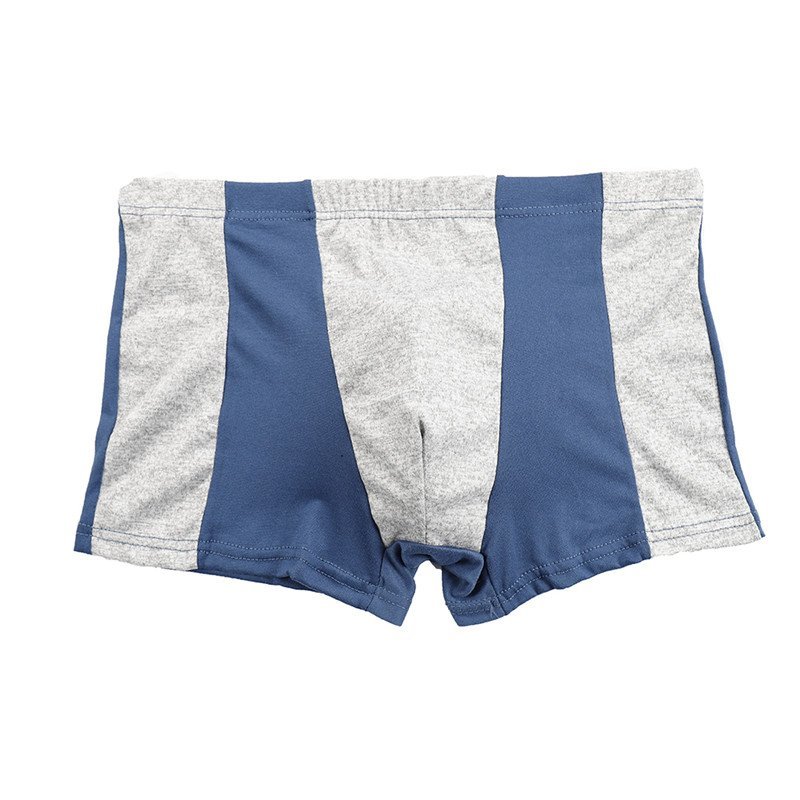 suntek男士撞色内裤韩版简约个性港仔文艺平角四角短裤男生青年学生裤