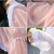 夏季雪纺蕾丝素色防晒袖套手套 简约长款遮阳防紫外线(白色)第3张高清大图