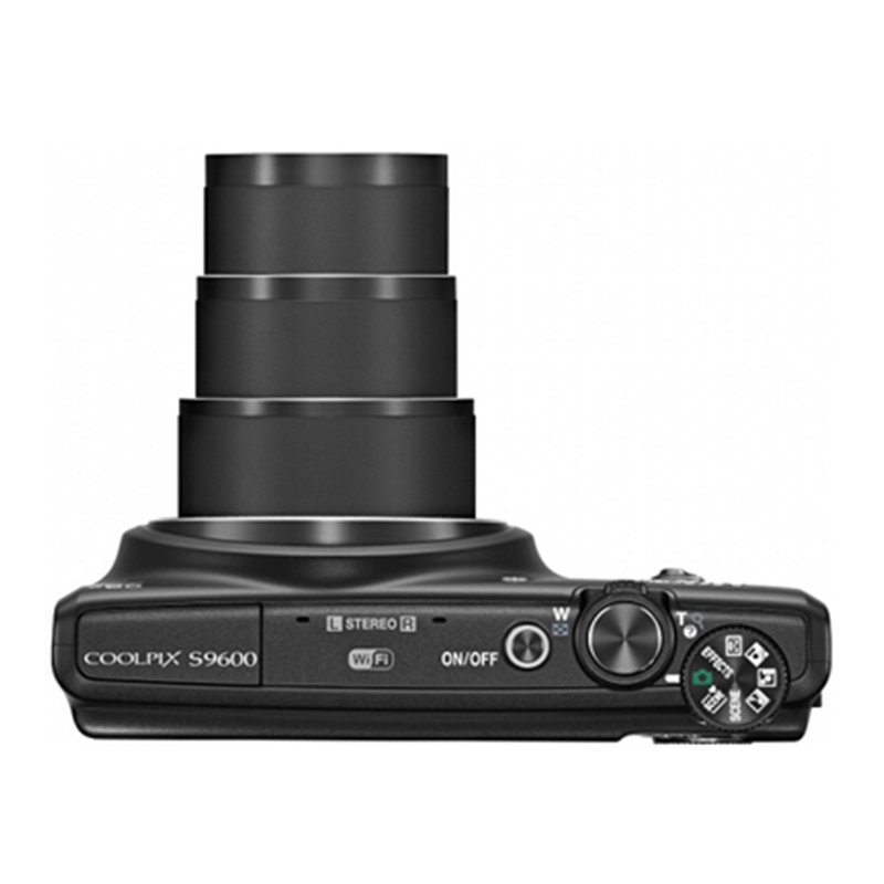 尼康(nikon) coolpix s9600 1600万像素22倍长焦行货包邮(黑色 套餐六