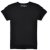 斯帕乐纯品牌LOGO圆领印花休闲短袖T恤3211C700(黑色 L)第2张高清大图
