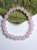 天然粉水晶原石打磨芙蓉石手珠(粉色 10mm)第4张高清大图