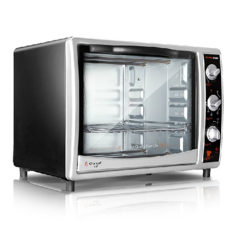 长帝电烤箱 ckf-25jd 家用 电烤箱 30l 发酵 酸奶多功能