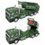 鸭小贱1：60解放卡车导弹车运输车油罐车野战军车回力车合金车模型儿童玩具车351B(陆军炮弹发射车)第3张高清大图