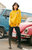 蒂克Dickies 全棉毛圈布Logo印花常规版型圆领卫衣DK008148C011(黄色 L)第2张高清大图