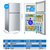 海尔（Haier） 海尔冰箱118升/180升 双门 节能静音 两天一度电 小型家用冰箱 冰箱 小型 迷你电冰箱(银 118升)第5张高清大图