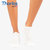 THORLO 美国高端运动袜 XPTU款专业缓震透湿男女通用款马拉松跑步袜 一双(白色 袜码11号/42-44码)第4张高清大图