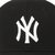 MLB 大ny经典黑色白标鸭舌帽32CP07-50L均码黑 百搭第2张高清大图