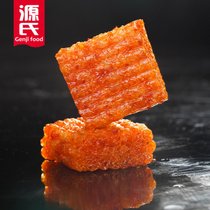 源氏大刀肉辣条小包装儿时麻辣办公室网红素解馋零食小吃休闲食品(【80%客户推荐】大刀肉260g*3包（约135个）)
