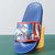迪士尼AP225628美国队长拖鞋200mm4-7岁蓝 卡通鞋面柔软鞋身第3张高清大图