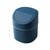 北欧迷你桌面垃圾桶 家用厨房书桌纸篓筒有盖杂物收纳清洁筒D(翻盖蓝色 默认版本)第5张高清大图