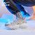 鸿星尔克ERKE男鞋运动休闲防滑运动男慢跑鞋42象牙白 国美超市甄选第3张高清大图
