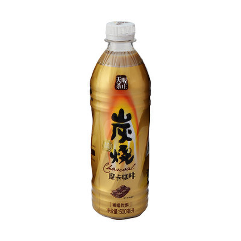 天喔茶庄炭烧摩卡咖啡500ml/瓶