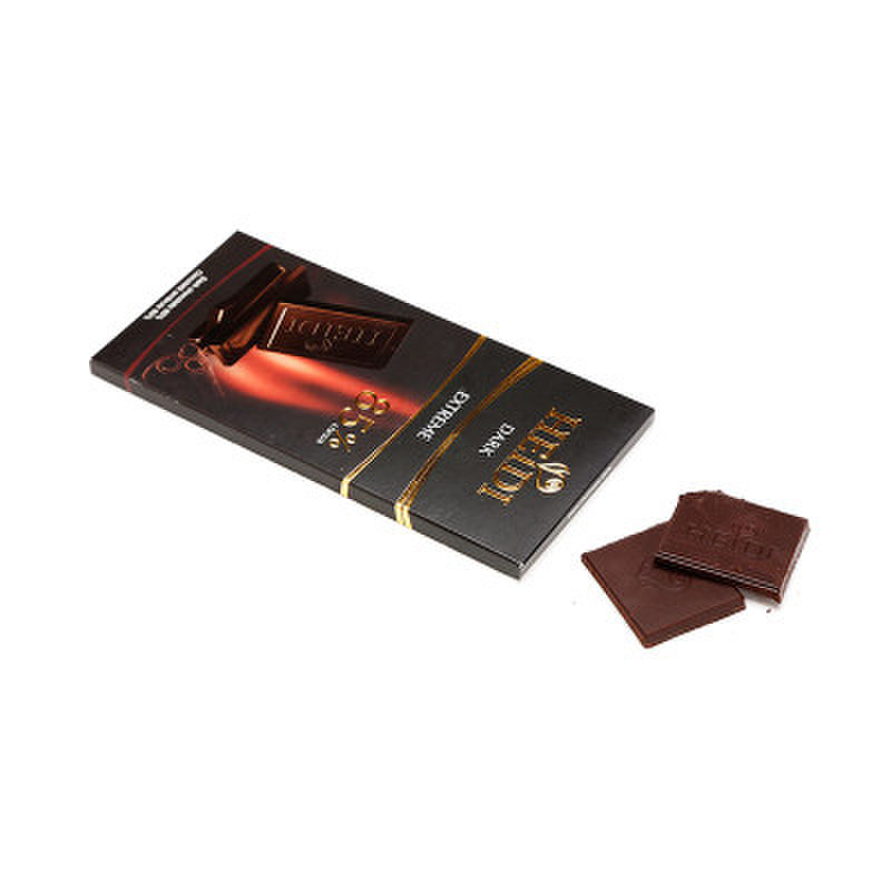 罗马尼亚进口 heidi 赫蒂特黑巧克力(含85%可可固形物) 80g/盒