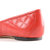 Salvatore Ferragamo女士红色缝皮革平底鞋 01-M831-6721045红 时尚百搭第4张高清大图