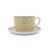 松发瓷器陶瓷水杯咖啡杯碟情侣牛奶杯简约办公室红茶杯子家用套装尖脚杯碟-不规则 环保材质第5张高清大图