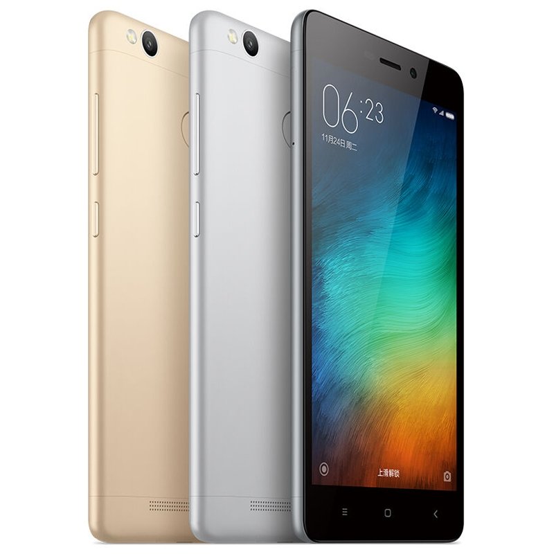 小米mi红米3s全网通版2gb内存16gb经典深灰