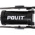 POVIT脚踏高压打气筒 带气压表黑色P-441 国美超市甄选第5张高清大图