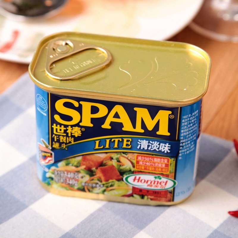 世棒(spam)清淡味午餐肉罐头340g 美国进口