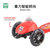 小龙哈彼儿童滑板车塑料LSC103-W-Q106 可调三轮闪光滑行车滑步平衡车第4张高清大图