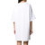 Moschino女士白色小熊图案短袖连衣裙 V0445-0440-100136白 时尚百搭第3张高清大图