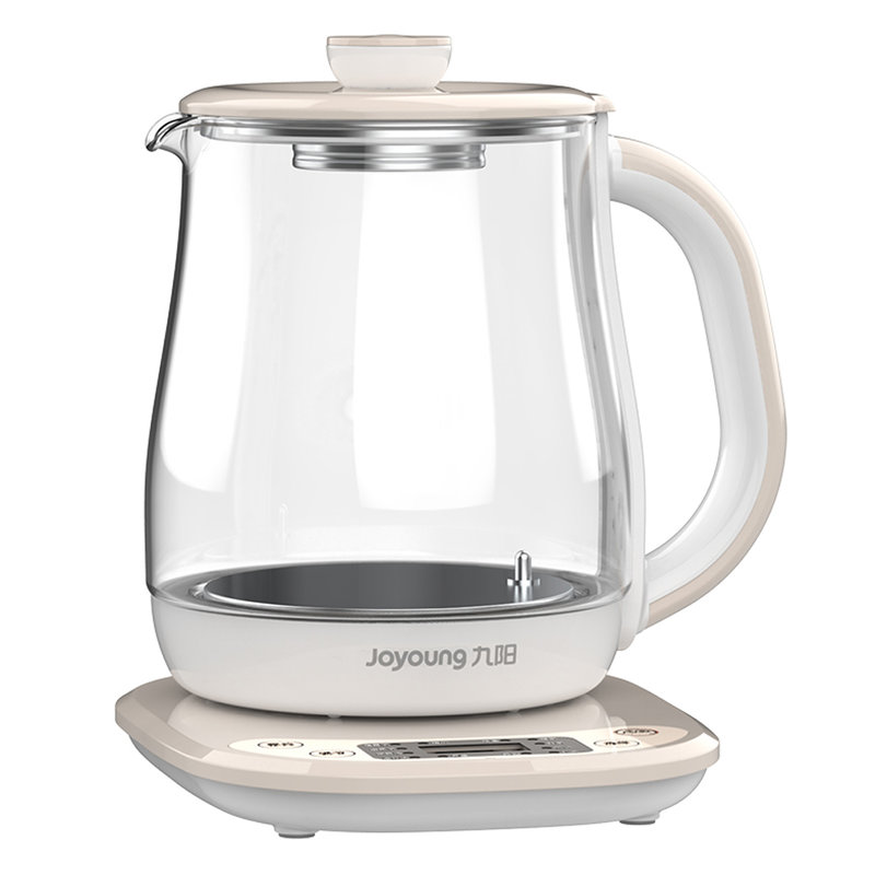 九阳joyoungk15fwy31012大功能养生壶高硼硅玻璃榛果褐色