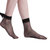 曼姿12F03脚尖透明丝袜春夏季黑色水晶袜肉色超薄短袜女(5双装 肤色)第5张高清大图