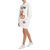 Moschino白色女士卫衣式连衣裙 EV0427-5527-200240白色 时尚百搭第3张高清大图