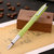 毕加索（PIMIO）916马拉加铱金笔8色可选土豪金钢笔1.0MM美工笔商务墨水笔礼盒(绿色钢笔)第3张高清大图