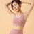 纽安娜新款美背健身瑜伽服运动背心文胸004(粉色 M)第2张高清大图
