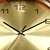汉时（Hense)欧式时尚轻奢实木装饰挂钟客厅创意黄铜鹿头静音摆钟HP21(胡桃木小号A)第6张高清大图