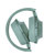 索尼(sony） MDR-H600A 头戴式耳机重低音立体声手机通话(薄荷绿)第4张高清大图