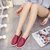 创简坊（CJIANFF）韩国时尚情侣防滑浅口雨鞋女短筒学生平底低帮水鞋套鞋厨房工作鞋(粉红色2)(39)第3张高清大图