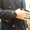 安普里奥.阿玛尼手表皮制表带时尚休闲简约石英男士腕表AR1970 国美超市甄选