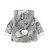 婴儿衣服秋冬女宝宝加绒外套可爱棉服儿童保暖棉袄 Q739(80 灰)第2张高清大图